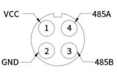 Ultrasonic Wind Speed Direction Sensor product wiring definition