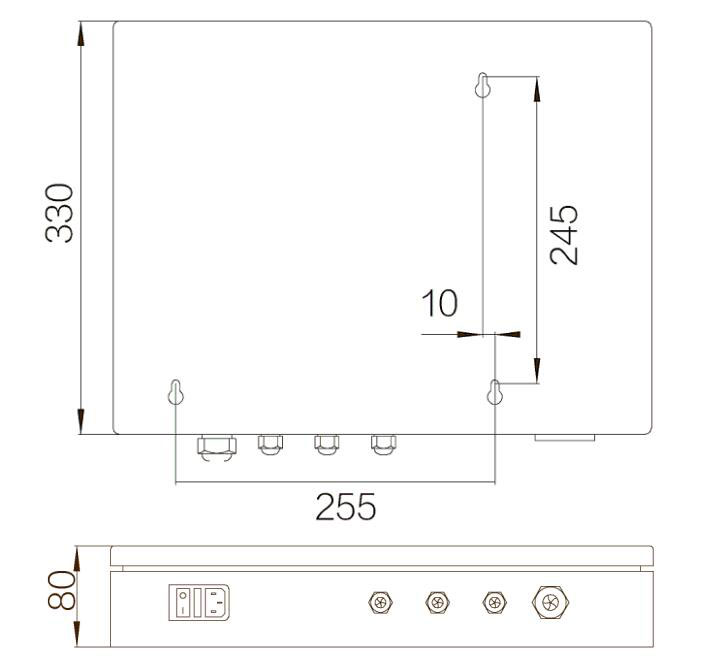 Overall dimensions of Data Acquisition Systems 2