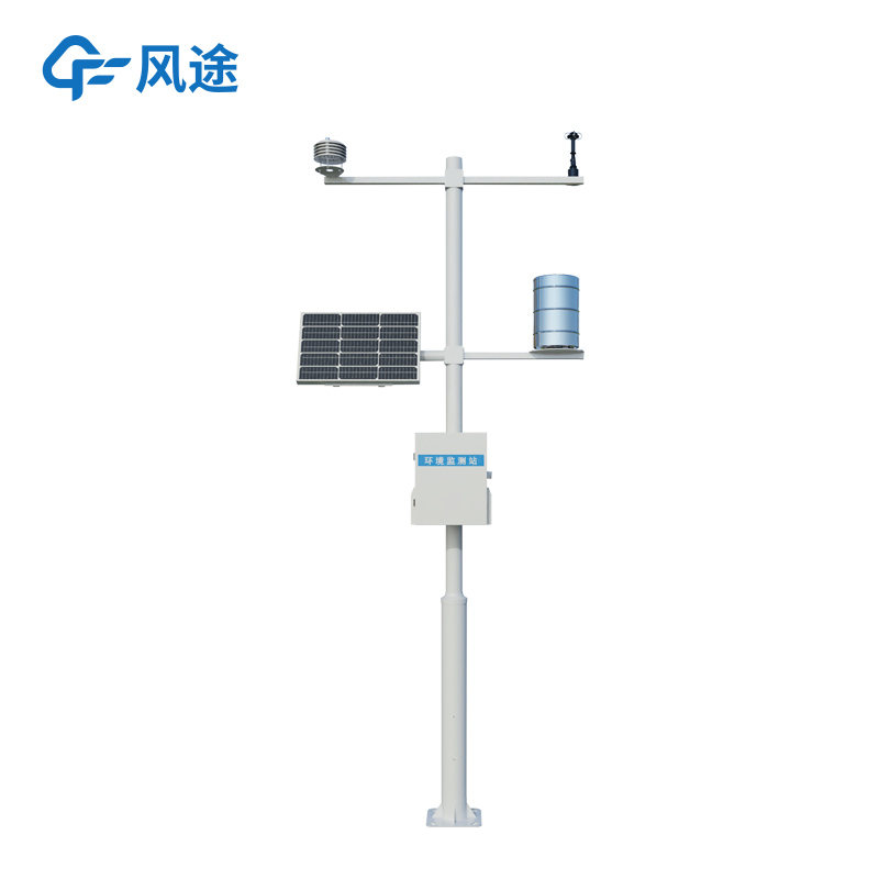 FT-QC6 Small Automatic Weather Station: Integrated 6-Element Solar-Powered Meteorological Monitoring System