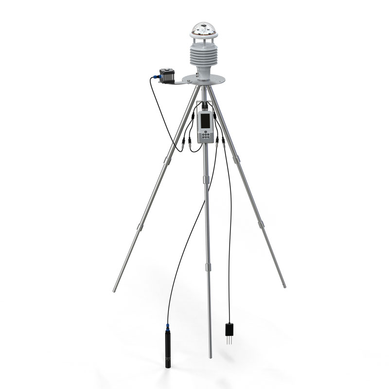 Instrumento portátil de monitoreo meteorológico agrícola